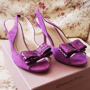 $298 purple slingback from Kate spade size 7